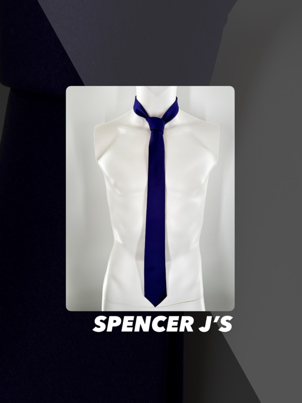 EUC Spencer J’s Purple Tie